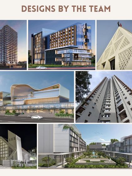 Another collection of designs led by Nandita Agnihotri. Her ability to deliver exceptional work under tight timelines, from large-scale commercial buildings to intricate cultural structures, is a great asset to our firm.