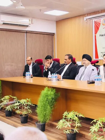 Speaking at the inauguration ceremony of the newly renovated crèche at Rohini Court. This project was a fulfilling step towards supporting the families within our legal fraternity.