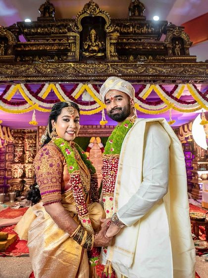 Sneha Kiran - Bridal & Event Makeup Artistry Traditional South Indian Muhurtham Brides photo 91