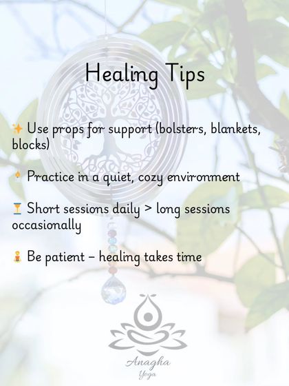 Anagha Yoga - Therapeutic Yoga Relief for Chronic Pain & Spine Health photo 17