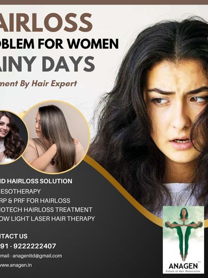 The rainy season can often worsen hair fall, especially for women. We offer rapid solutions like Mesotherapy, PRP, and Low Light Laser Therapy to combat seasonal hair loss and strengthen your hair from the roots.