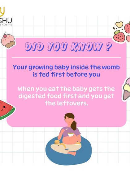 Here's a fascinating fact: when you eat, your growing baby gets the digested food first, and you get the leftovers. This highlights how your body prioritizes the baby's nutritional needs.