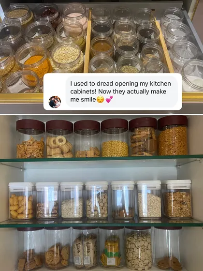 This client's feedback, "I used to dread opening my kitchen cabinets! Now they actually make me smile," is a testament to our philosophy. Organization isn't just seen, it's felt.