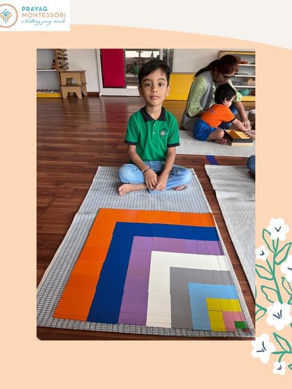 Prayag Montessori - Montessori Preschool & Kindergarten Program Learning in Action: The Prepared Environment photo 32