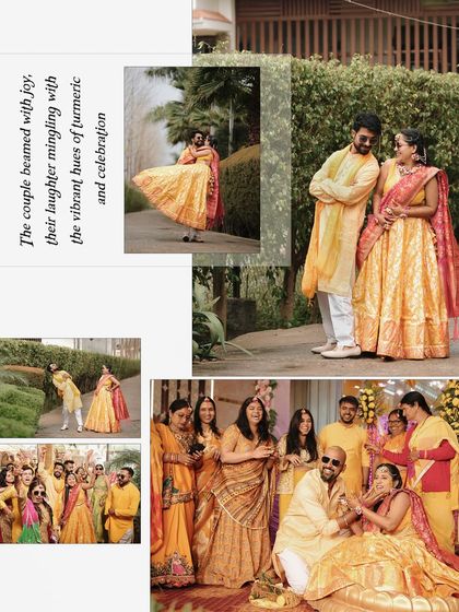 Vibrant Haldi & Mehndi Celebrations photo 12