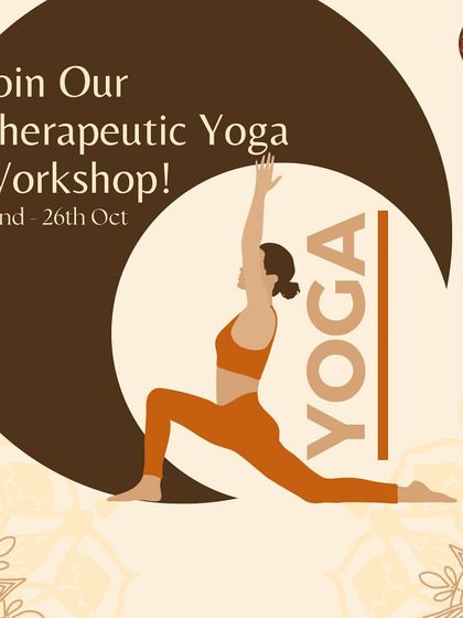 We invite you to join our Therapeutic Yoga Workshop, specifically designed to address chronic back and cervical pain. This poster announces our upcoming session, a great opportunity to begin your journey toward a pain-free life.