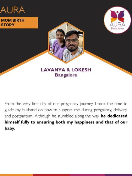 A true Birth Room Hero. Lavanya talks about how she guided her husband to be her support system throughout pregnancy, delivery, and postpartum, showcasing the importance of an involved partner.