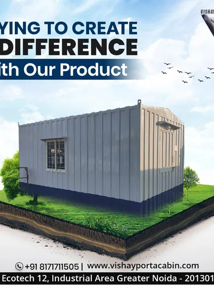 I am trying to create a difference with my product. My cabins are not just temporary structures; they are well-designed, self-contained spaces that can be placed anywhere you need them, offering a real alternative to traditional building.