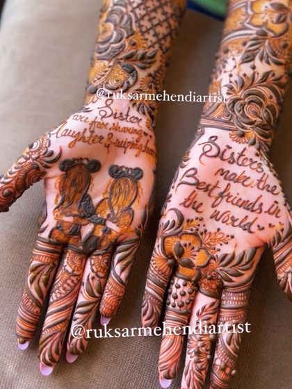 Your Story in Henna: Personalized Designs photo 39