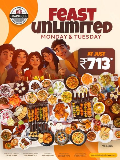 The Big Barbeque - Buffet Dining Experience Value Feasts: Our Best Deals photo 35