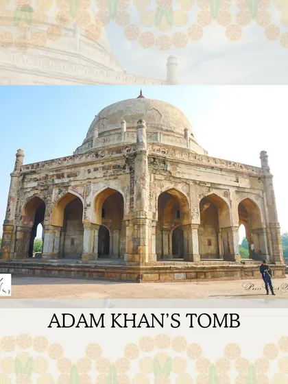 Adham Khan's Tomb in Mehrauli, an octagonal Lodi-period tomb that was later used by the British. It is a key landmark in the history of the Phoolwalon ki Sair festival.