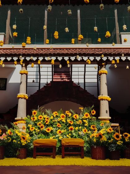 The Tales of Tradition - Wedding Planning & Design Sun-Kissed Haldi Ceremonies photo 45