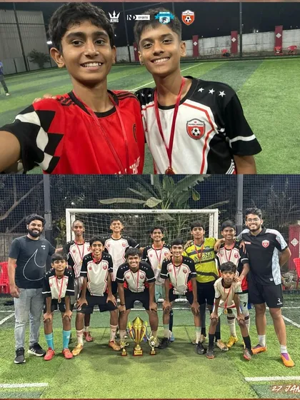 This U19 championship was a joint victory with The Football School of Dombivli. Collaboration makes us stronger.