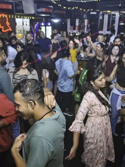 The dance floor at Sherlock's was on fire. This is what a successful club night looks like.