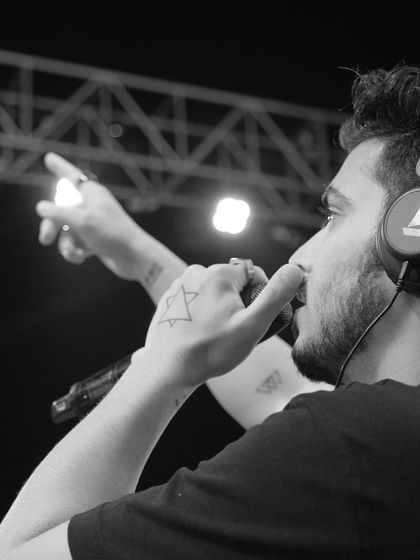 It's not just about playing music. I often get on the mic to hype up the crowd, make announcements, and connect with the audience on a personal level.