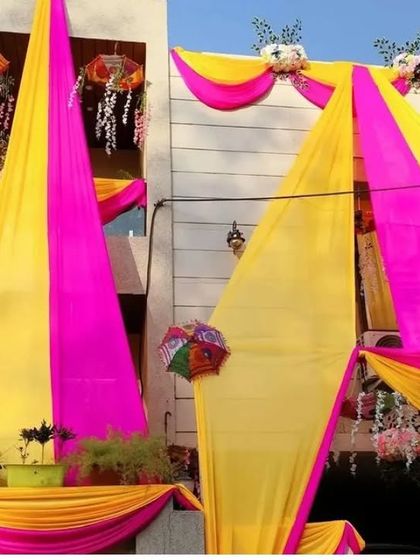 Shanaya Decorations - All-Inclusive Ceremony Packages (Haldi & Mehendi) Full Venue & House Decoration photo 4