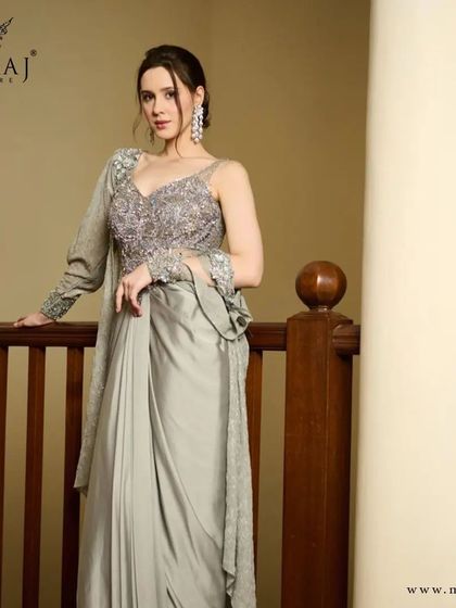 Meraj Couture - Luxury Occasion Wear Statement Gowns & Indo-Western Styles photo 117