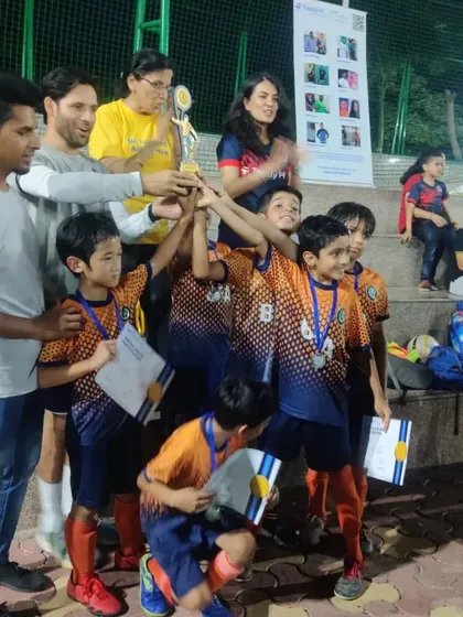 Reaching the finals is a huge accomplishment. We celebrate the team's journey and effort at the Totally Fit tournament.