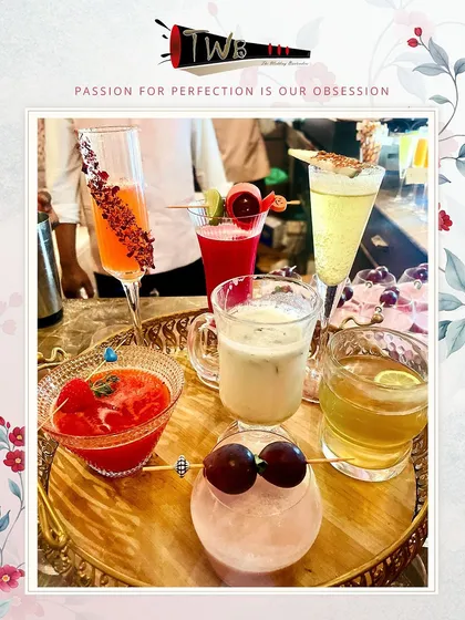 Elegance for every guest. Our mocktail creations are crafted with the same artistry and premium ingredients as our cocktails, ensuring a delightful and inclusive experience for everyone at the celebration.