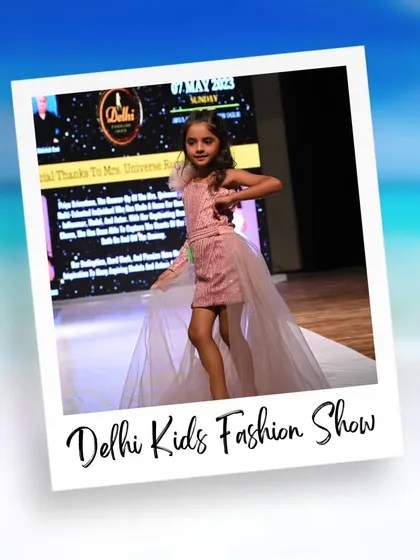 This model works the runway in a stylish pink dress with a sheer train, showing it off with a confident turn. It’s these moments that build lasting confidence.