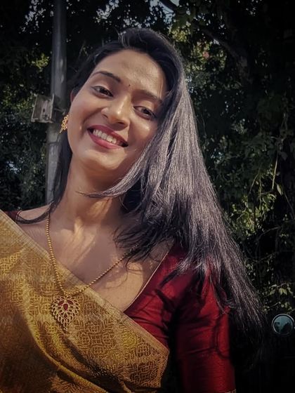 "Crazy hair, don’t care." A sun-kissed selfie enjoying the outdoors.