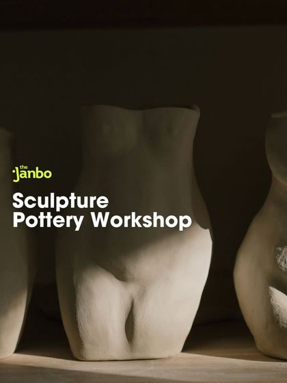 Our two-day sculpture workshop is an immersive journey into creating with clay. This poster showcases the beautiful female forms that participants can learn to sculpt, focusing on anatomy and expression.