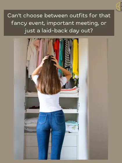 Staring into a full closet but feeling like you have nothing to wear is a common problem. I can help you curate a wardrobe that works for every occasion.