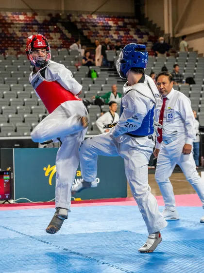An incredible display of athleticism and skill from our para-athlete Mohit Singh during an international bout.