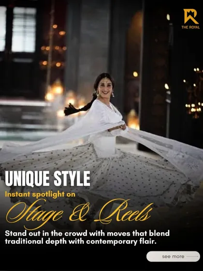 This unique style gives you an instant spotlight on stage and for reels, blending traditional depth with contemporary flair.
