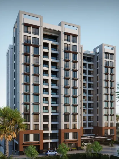 This premium mid-rise in Bandra was designed to blend contemporary elegance with natural tranquility. The building's strong geometric lines are softened by lush greenery, creating a serene urban retreat with breathtaking sea views.