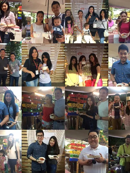 Just look at all our amazing customers from the Summer Bohemian Fest! Thank you all for coming and trying our food. We love being part of your festival fun.