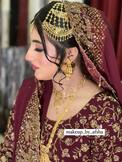 The Royal Bride: Red & Maroon Looks photo 38