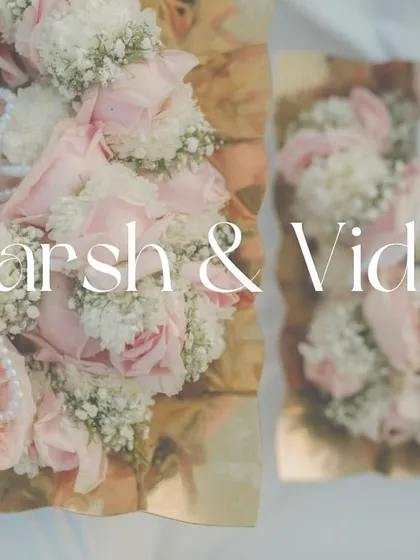 It's the small touches that elevate an event. I prepared these beautiful cones of rose petals with the couple's wedding hashtag, ready for guests to shower the newlyweds with blessings.