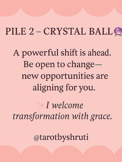 A message from your spirit guides. By choosing a symbol, you can receive guidance on trusting your intuition, preparing for a powerful shift, or aligning with peace and spiritual growth.