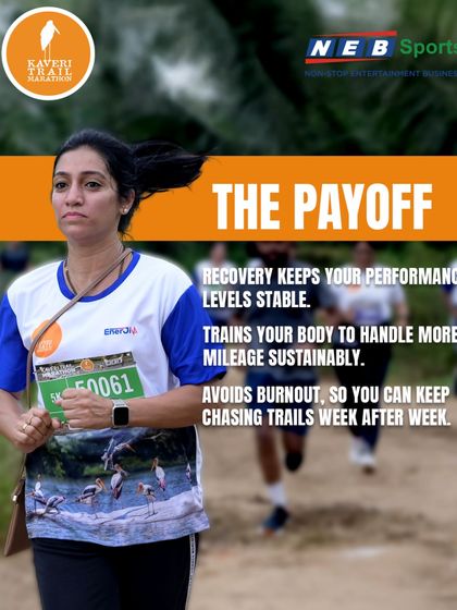 The payoff of proper recovery is stable performance. It trains your body to handle more mileage sustainably and avoids burnout.