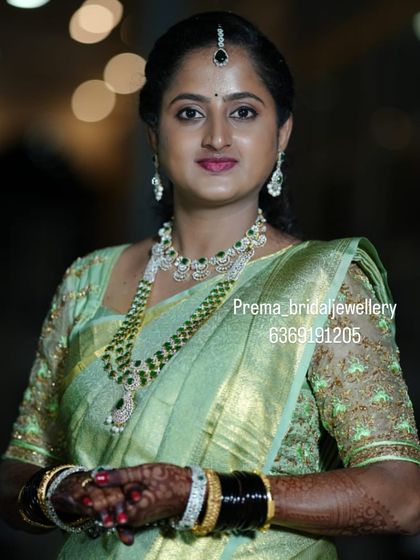 Prema - Bridal Jewellery Rental Happy Brides: Sparkling AD & Stone Sets photo 20