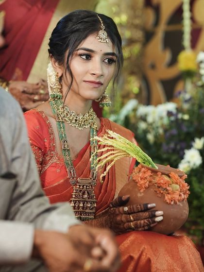 Anthariya by Nidhi Gowda - Custom Bridal & Occasion Wear Grand Bridal Sarees & Muhurtham Wear photo 80