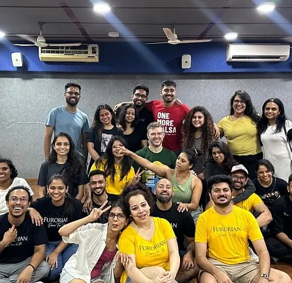 A happy group photo from our Pune Salsa Weekender. It was an amazing event filled with learning and lots of social dancing.