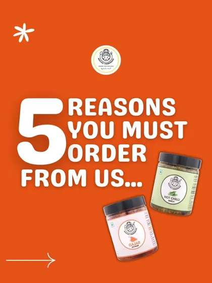 You want 5 reasons to order from us? Just try our pickles once, and you'll understand why our customers keep coming back for more.