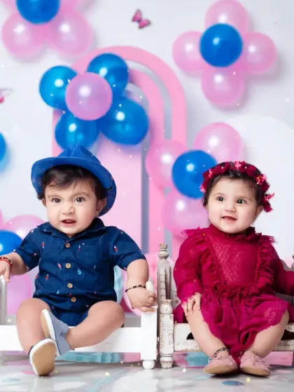 Abhinandan Photography - Family & Kids Photography First Birthday & Cake Smash Fun photo 11