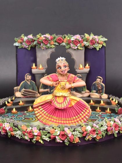 Another shot of my cookie competition entry. This piece shows how far you can push the boundaries of cookie decorating, creating a full diorama with depth, perspective, and storytelling.