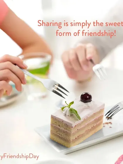 Sharing is simply the sweetest form of friendship. This Friendship Day, celebrate your besties by sharing your favorite treats with us.