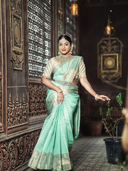 Designer Trends - Ethnic & Occasion Wear Rental Elegant Kanchi & Silk Sarees photo 16