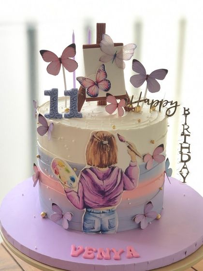 Ankita Das - Designer Cakes & Desserts Art in Buttercream: Floral & Dainty Designs photo 55