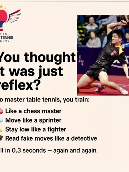 Table tennis is more than just reflex. It demands the strategic mind of a chess master, the agility of a sprinter, and the grit of a fighter, all within a fraction of a second. We train our athletes to master every aspect of this demanding sport.