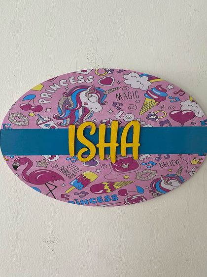 Neetikriti - Hand-Painted Home Decor & Personalized Gifts Personalized Wall Art & Nameplates photo 3