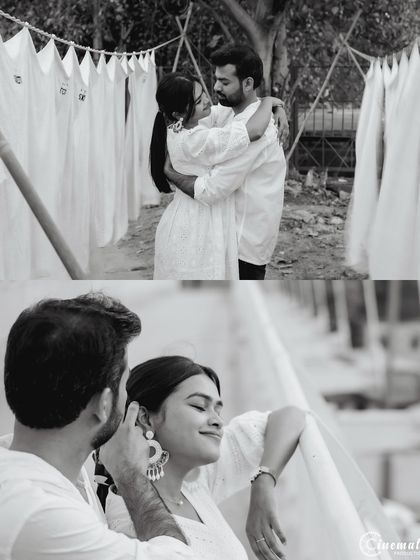 Somesh Chaurasiya - Pre-Wedding Photoshoot & Film Timeless Portraits: Black & White photo 11