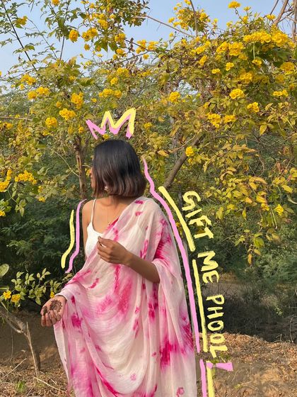 Vaishnavi Patel - Custom Photo & Video Art Saree Love & Festive Doodles photo 22