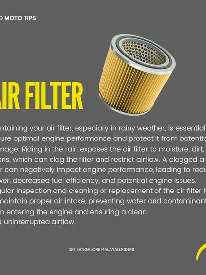 Rainy season requires extra care. We share essential maintenance tips for riding in the wet, focusing on crucial components like tires, brakes, chain lubrication, air filters, and lights to ensure safety on slippery roads.