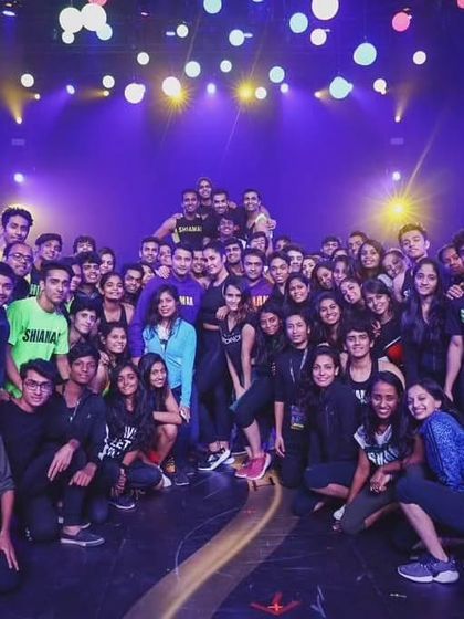 With Katrina Kaif and the Shiamak team at the IIFA Awards. It's a privilege to have been a part of these grand productions.